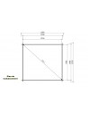 Plan soubassement abri jardin Dean