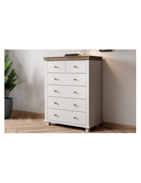 Commode 6 tiroirs Boavista