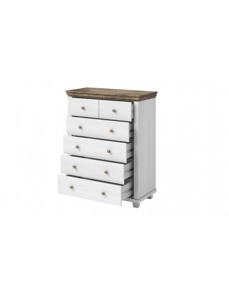 Commode 6 tiroirs Boavista