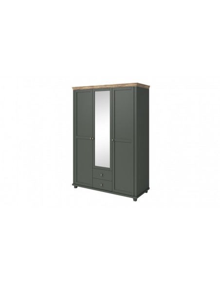 Armoire dressing vert chêne