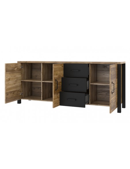 Buffet long trois portes Holly