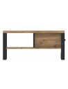 Table basse noir bois Holly