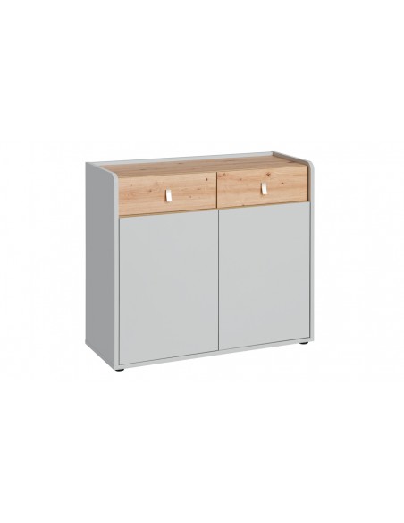 Commode enfant gris perle