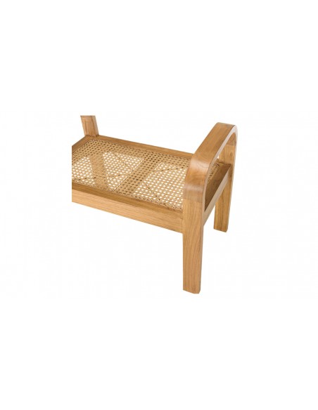 Tabouret design coloris naturel Milo