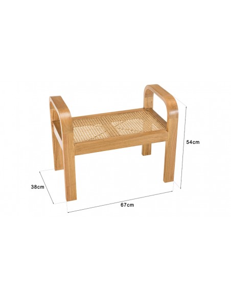 Dimensions tabouret design Milo