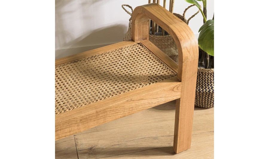 Grand panier en rotin - Home | MANGO France métropolitaine