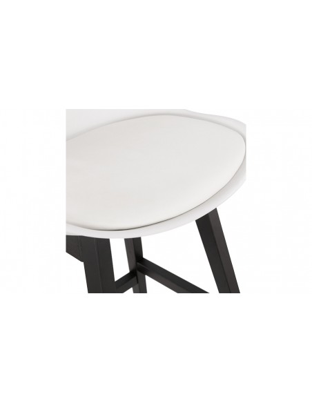 Chaise bar blanc Candice