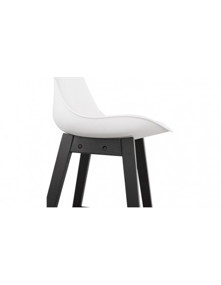 Chaise bar blanc Candice