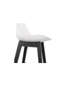 Chaise bar blanc Candice