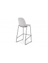 Chaise haute gris Gabriella