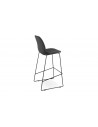 Chaise haute gris foncé Gabriella
