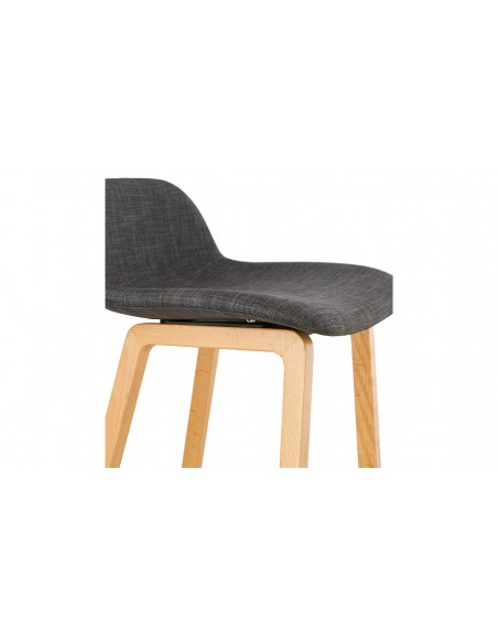 Tabouret snack gris foncé Bob