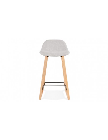 Tabouret snack gris clair Bob