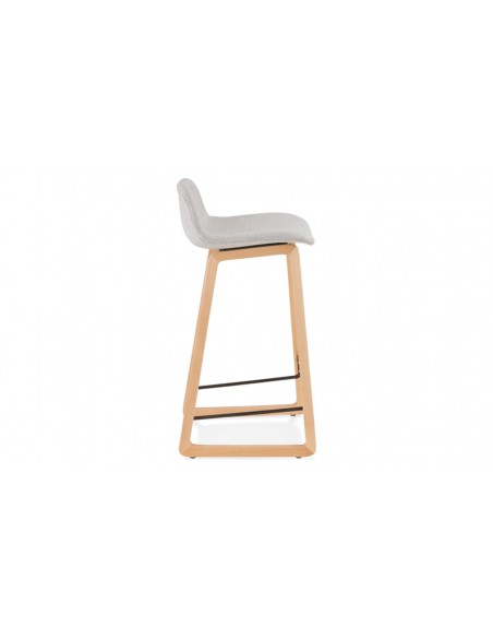 Tabouret snack gris clair Bob