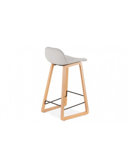 Tabouret snack gris clair Bob