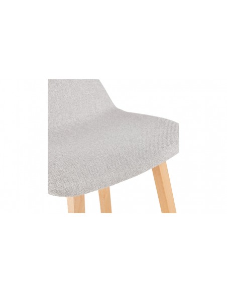 Tabouret snack gris clair Bob