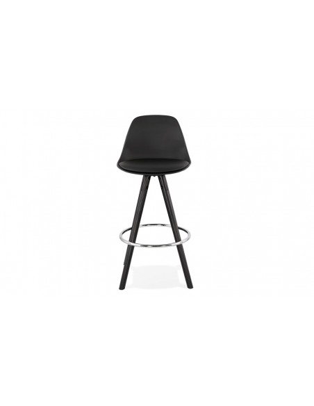 Tabouret snack moderne noir Zach