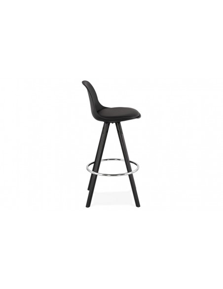 Tabouret snack moderne noir Zach