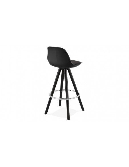 Tabouret snack moderne noir Zach