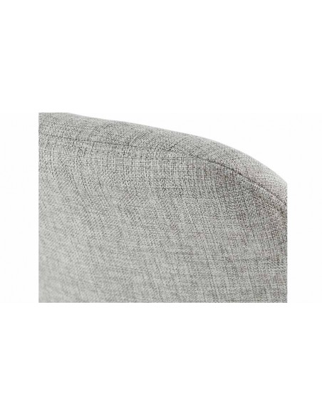 Chaise scandinave gris clair Sophia