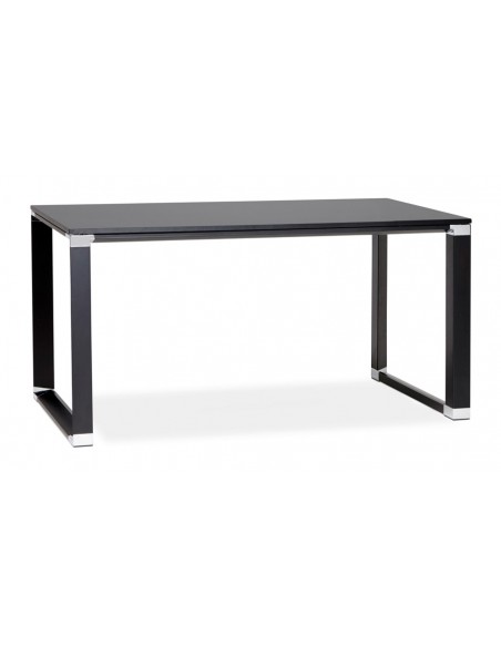 Table bureau moderne noir Anton