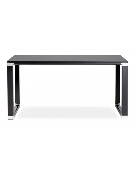 Table bureau noir 140 cm