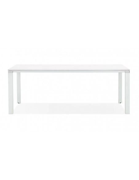 Table bureau blanche 200 cm