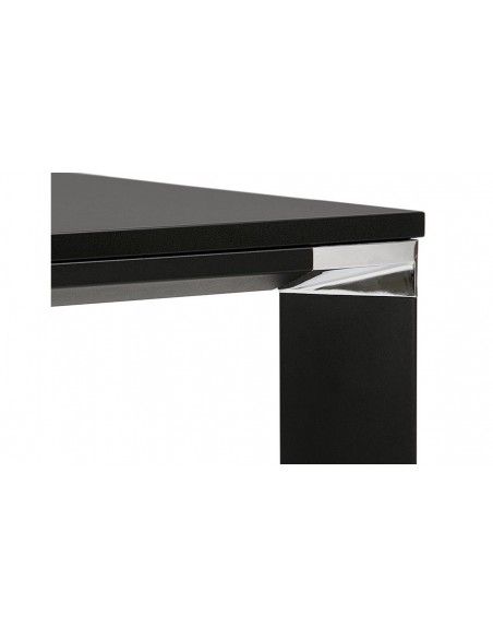 Table bureau moderne noir Naomi