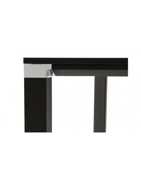 Table bureau moderne noir Naomi