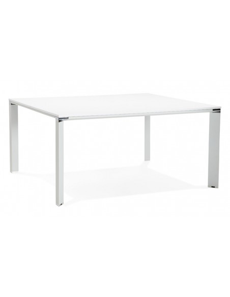 Table bureau moderne blanche Mandy