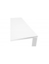 Table bureau carrée 160 cm blanche - Mandy