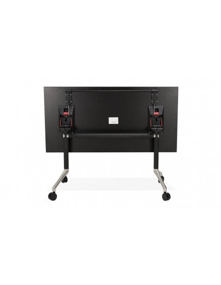 Bureau sur roulettes noir Rolly