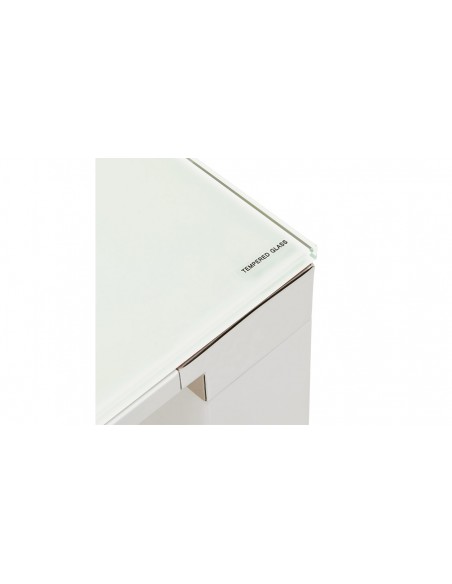 Table bureau moderne blanc Gregor