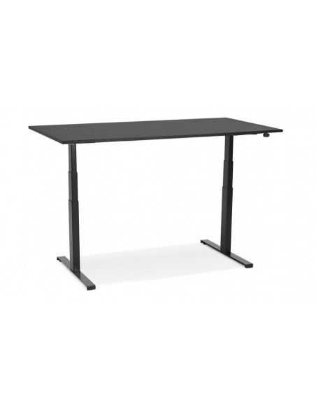 Table bureau noir réglable Bjorn