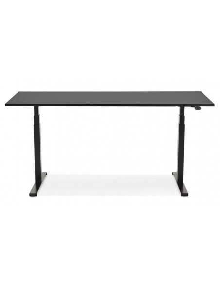 Table bureau noir réglable Bjorn