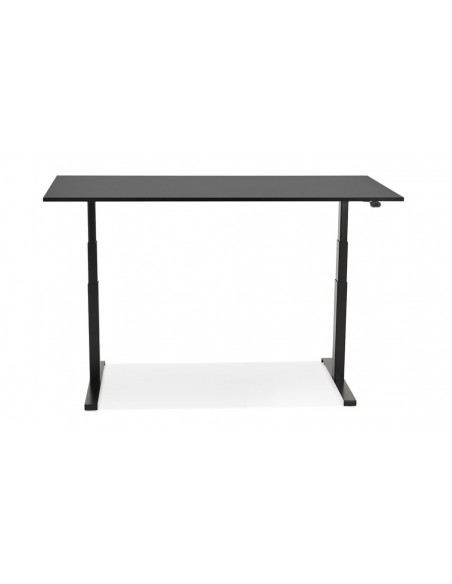 Table bureau noir réglable Bjorn