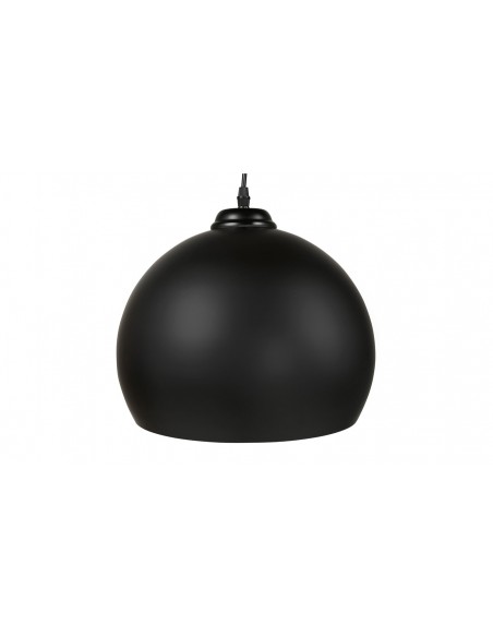 Lampe suspension boule noir Maggie