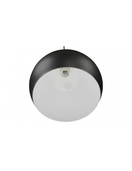 Lampe suspension boule noir Maggie