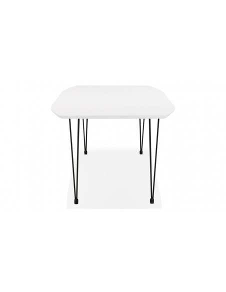 Table repas extensible blanche Trudy