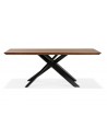 Table noir noyer Swann