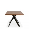 Table noir noyer Swann