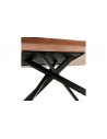 Table noir noyer Swann