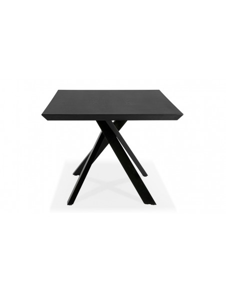 Table rectangulaire noir Swann