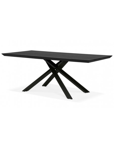 Table rectangulaire noir Swann