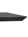Plateau table rectangulaire noir Swann
