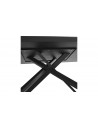 Pied table rectangulaire noir Swann