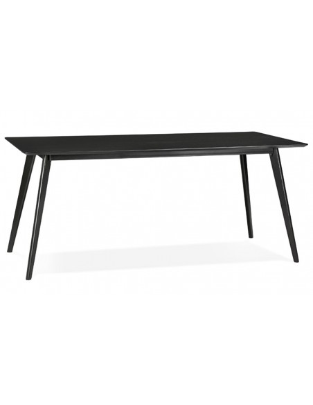 Table scandinave noir 180cm Soren