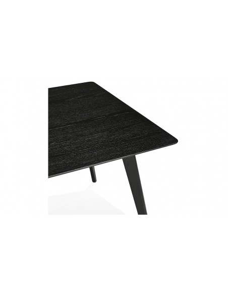 Table scandinave noir 180cm Soren