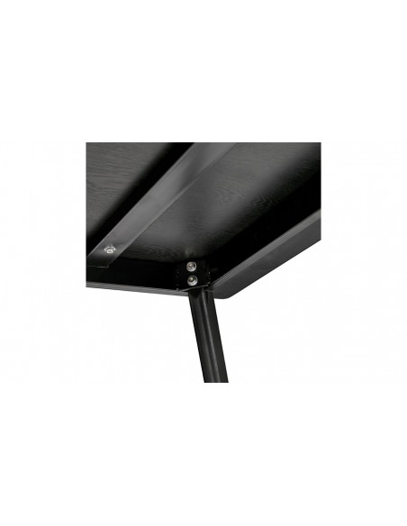 Table scandinave noir 180cm Soren