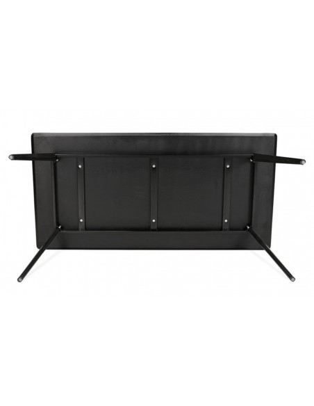 Table scandinave noir 180cm Soren